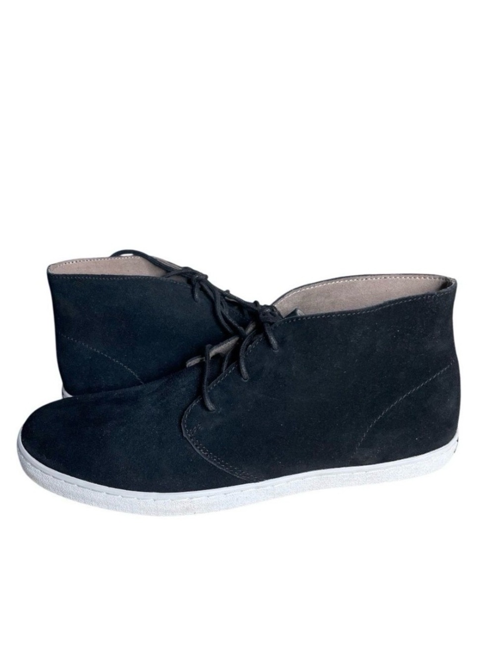 COLE HAAN Black Suede Chukka Boots Sneakers Pinch Weekender Mens Size 9.5